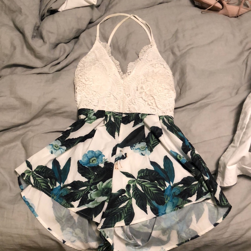 Floral romper